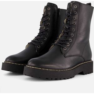Cellini Teddy Veterboots zwart Leer