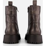 Cellini - Veterboots - Zwart - Leer en Textiel