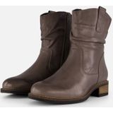 Cellini Plooi Enkellaarsjes grijs Leer