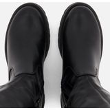 Ann Rocks Overknee hoge laarzen zwart Pu