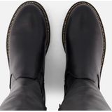 Cellini - Hoge Laarzen - Zwart - PU - Textiel Voering - Rubber Zool