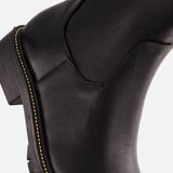 Cellini - Hoge Laarzen - Zwart - PU - Textiel Voering - Rubber Zool