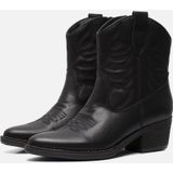 Cellini Cowboylaarzen zwart Leer