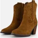 Cellini Cowboylaarzen cognac Suede