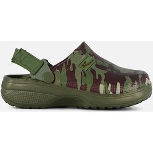 XQ Footwear Garden Clogs groen Rubber
