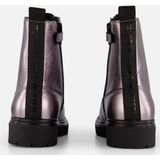 Muyters - Veterboots - Zilver - Leer - Kinderschoenen