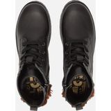 Muyters - Veterboots - Zwart - Leer