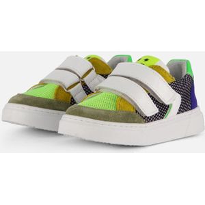 Muyters Velcro Sneakers groen Leer