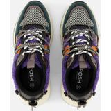 POSH by Poelman Sneakers blauw Textiel - Dames