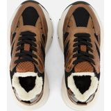 PS Poelman - Sneakers - Metallic - Bruin - Leer