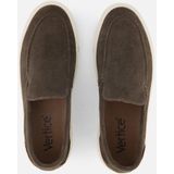 Vertice - Instappers - Bruin - Suede - Rubber Zool