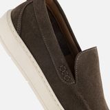 Vertice - Instappers - Bruin - Suede - Rubber Zool