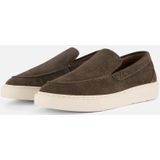 Vertice - Instappers - Bruin - Suede - Rubber Zool