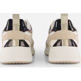 POSH by Poelman Leopard Sneakers - Beige - Textiel