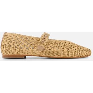 Cellini Ballerina's beige Raffia