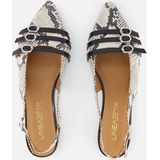 Linea Zeta - Slingbacks - Bruin - Leer - Pumps