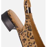 Linea Zeta - Slingbacks - Beige - Leer