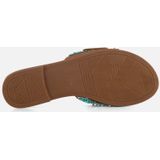 Ann Rocks - Slippers - Bruin - Synthetisch - Platte Zool van Rubber