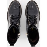 Cellini - Croco Veterboots - Zwart - Synthetisch