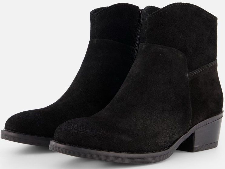 Cellini - Enkellaarsjes - Zwart - Suede