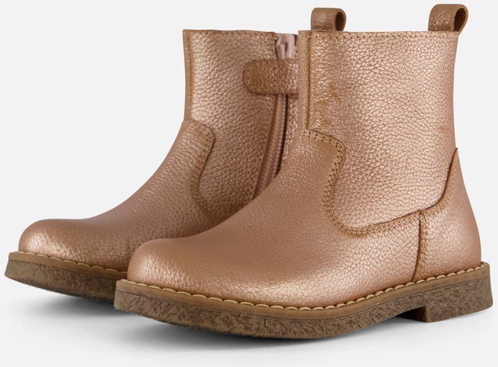 Muyters - Enkellaarsjes - Roze - Leer