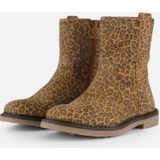 Muyters - Leopard - Enkellaarsjes - Bruin - Suede