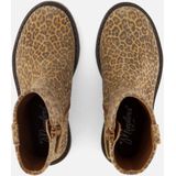 Muyters - Leopard - Enkellaarsjes - Bruin - Suede