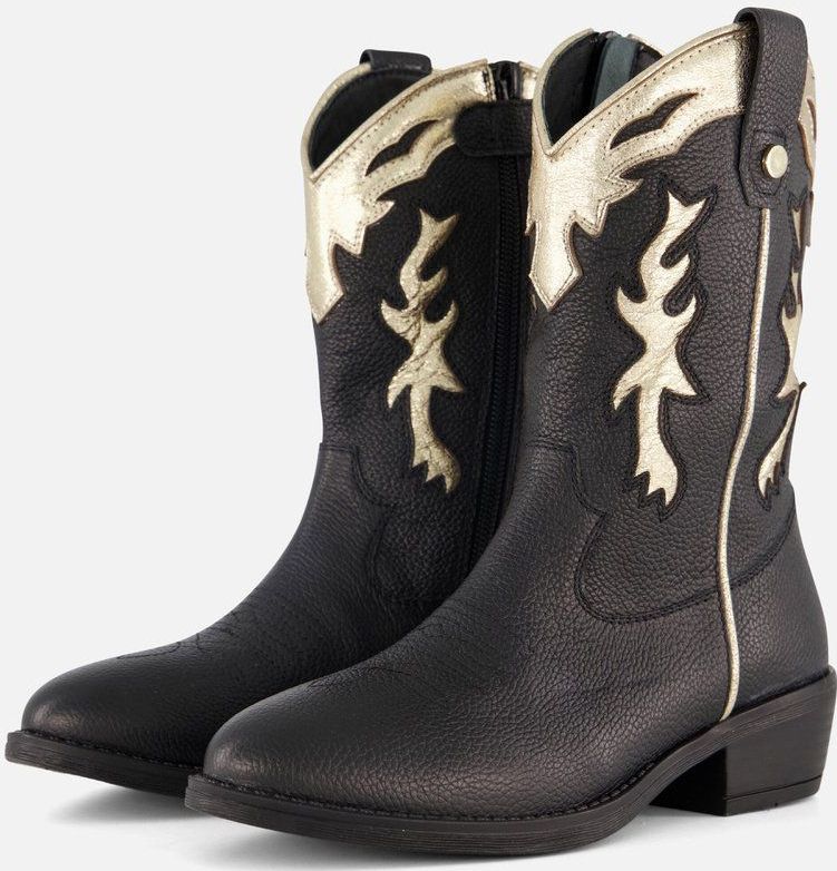 Muyters - Cowboylaarzen - Zwart - Leer