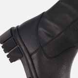 Muyters - Hoge Laarzen - Zwart - Leer