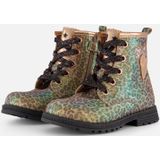 Muyters - Leopard Veterboots - Goud - Leer