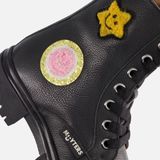 Muyters - Veterboots - Zwart - Leer