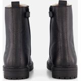 Muyters - Veterboots - Zwart - Leer