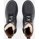 Muyters - Veterboots - Zwart - Leer