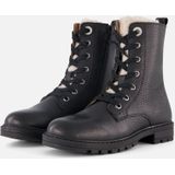 Muyters - Veterboots - Zwart - Leer