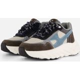 Muyters - Sneakers - Blauw - Leer - Kinderschoenen