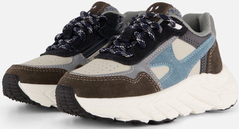 Muyters - Sneakers - Blauw - Leer - Kinderschoenen