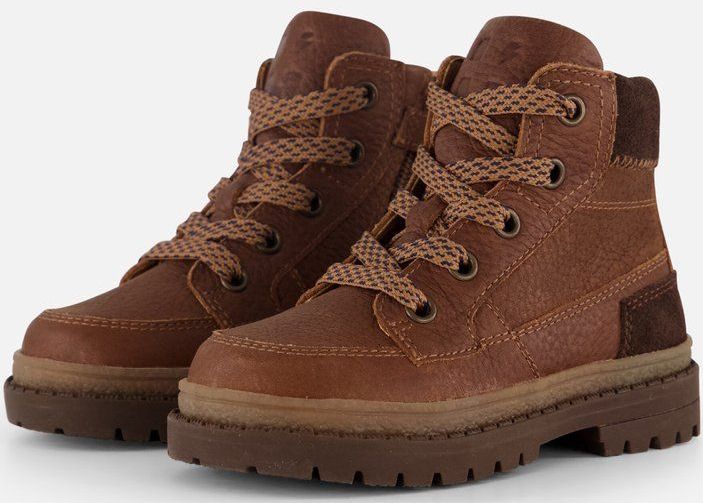 Muyters - Veterboots - Bruin - Leer