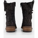 Cellini - Plooi Enkellaarsjes - Zwart - Leer