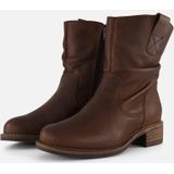 Cellini - Plooi Enkellaarsjes - Bruin - Suede