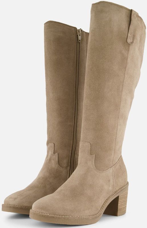 Cellini - Hoge Laarzen - Taupe - Suede