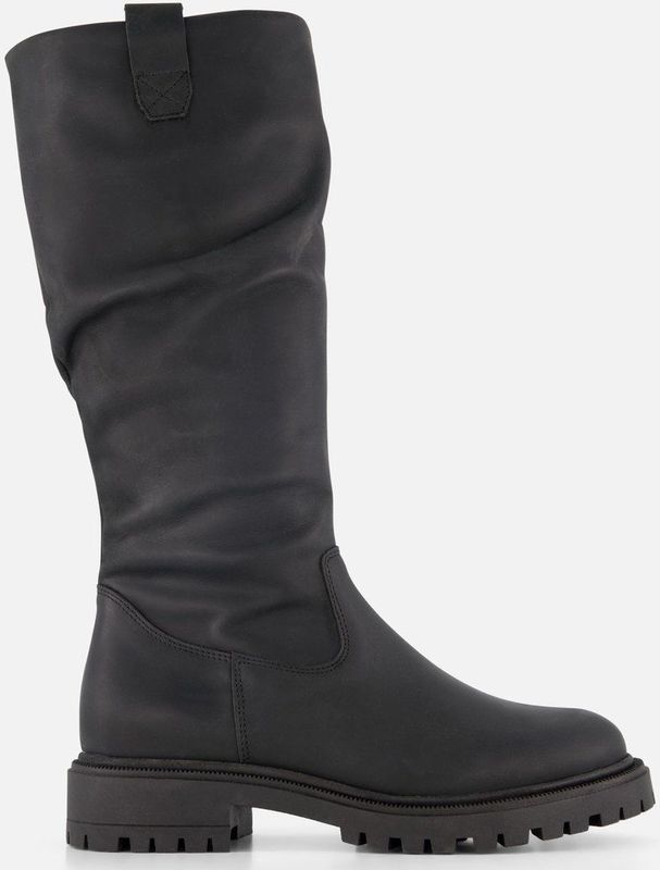 Cellini - Hoge Laarzen - Zwart - Leer