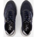 Feyn - Jasmin - Sneakers - Blauw - Suede