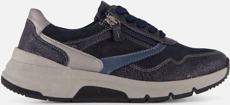 Feyn - Jasmin - Sneakers - Blauw - Suede