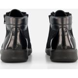 Feyn - Kira - Veterboots - Zwart - Leer