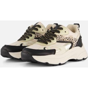 POSH by Poelman - Sneakers - Beige - Synthetisch