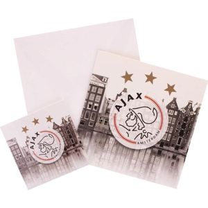 Ajax-magneet met giftcard grijs