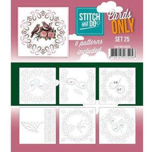 10025 Stitch en do set 25 Cards only