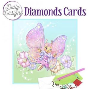 1021 Dotty designs diamonds cards - Butterfly