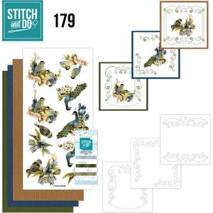 Stdo179 Stitch en do - Precious Marieke - Flowers and Friends