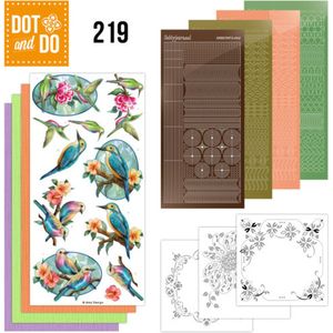 Dodo219 Dot en do - Amy Design - Colourful Feathers